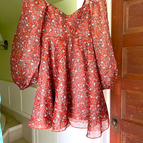 SOLD - NWT Selkie Crimson Princess Dress - Picture 4 of 8